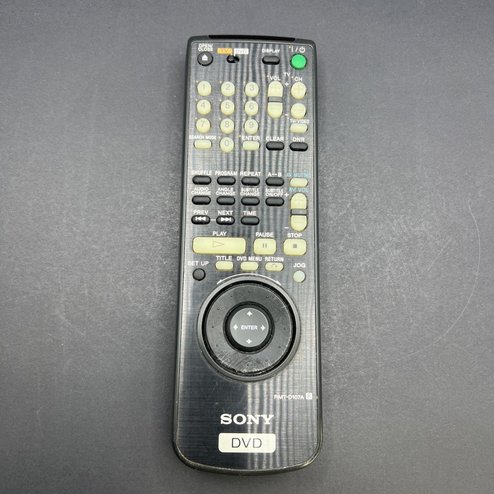 Genuine Sony DVP-S7700 DVD  Remote Control RMT-D107A